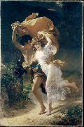 Pierre Auguste Cot The Storm oil